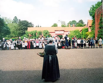 Reenactment at Ingatestone Hall Reenactment at Ingatestone Hall