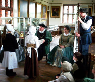 Reenactment at Ingatestone Hall Reenactment at Ingatestone Hall